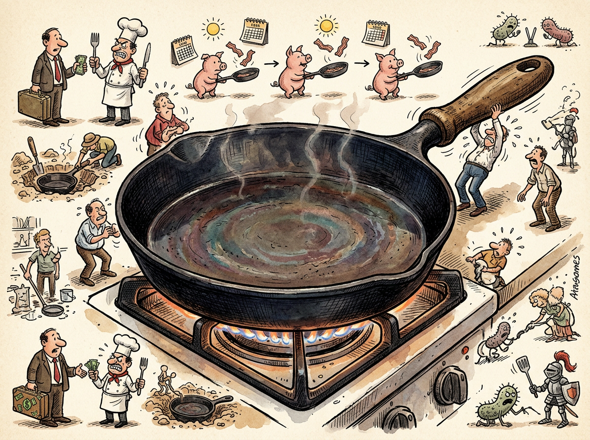 Cast Iron illustration