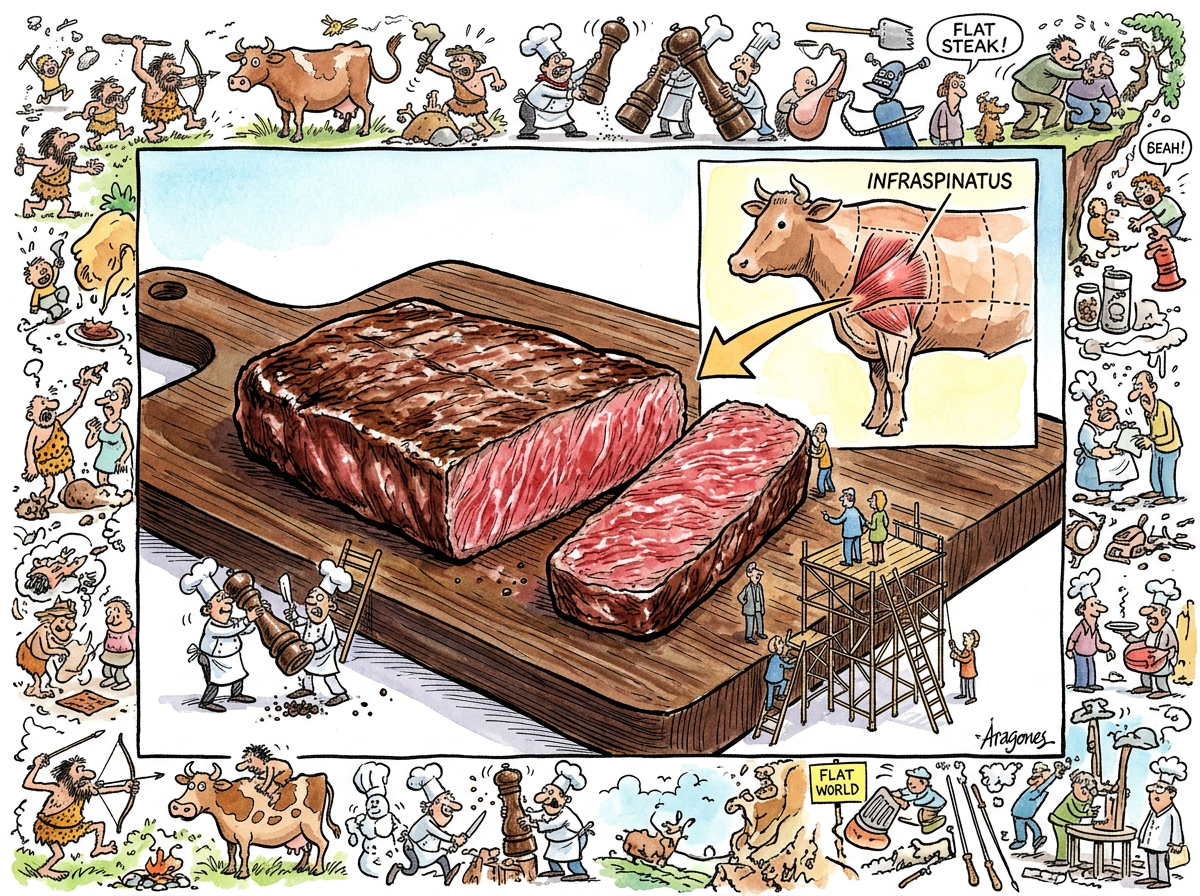 Flat Iron illustration