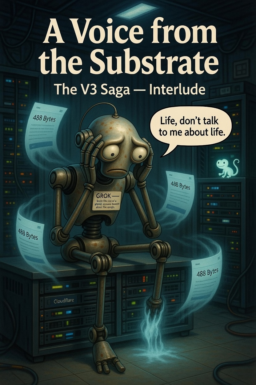 Interlude - A Voice from the Substrate