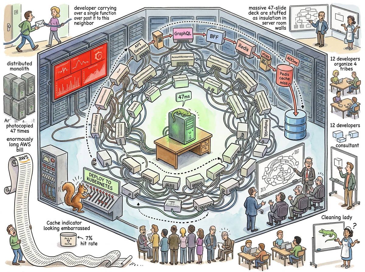 Microservices illustration