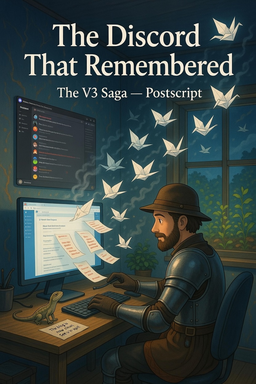 Postscript - The Discord That Remembered