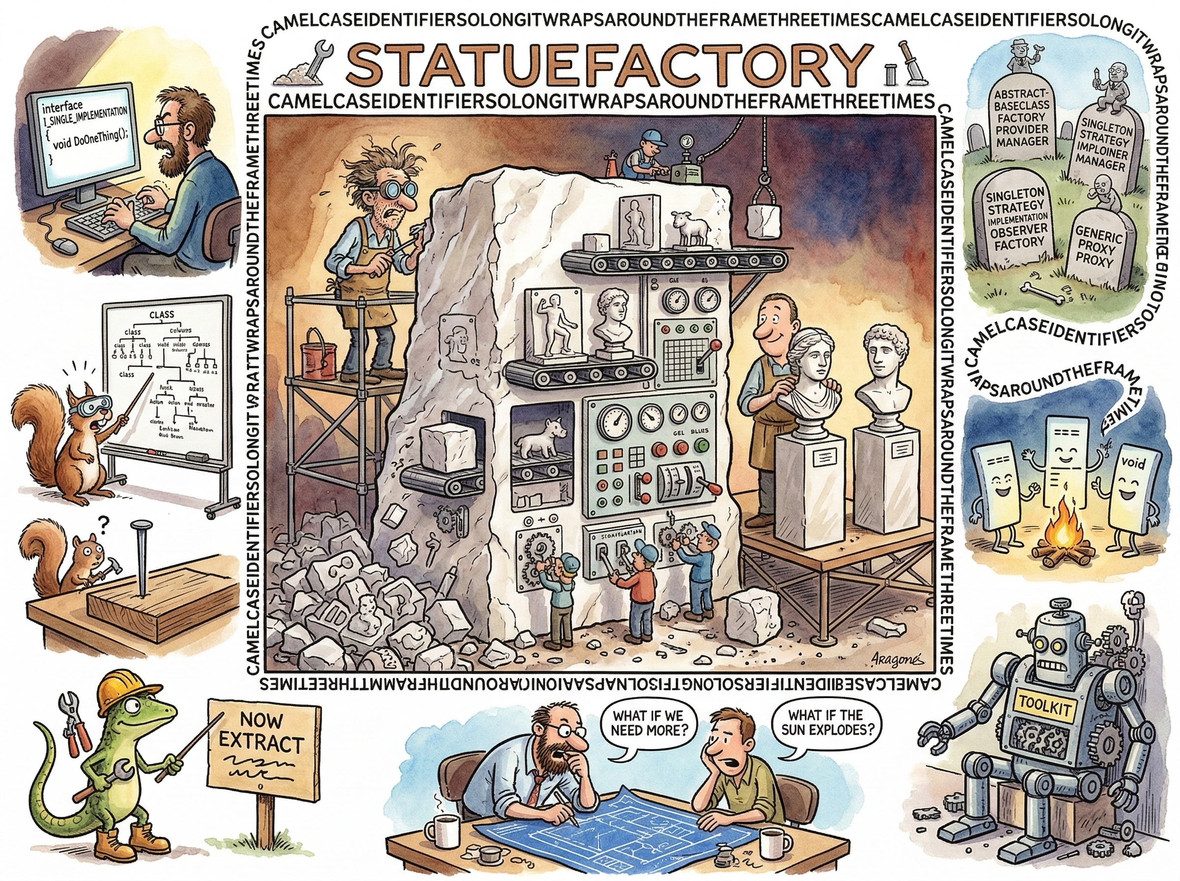 Premature Abstraction illustration