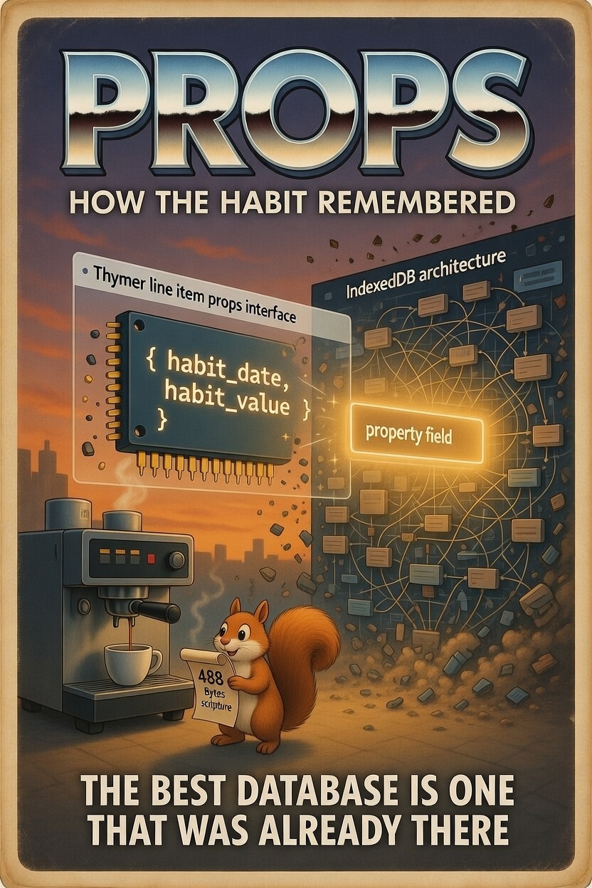 Props, or How the Habit Remembered