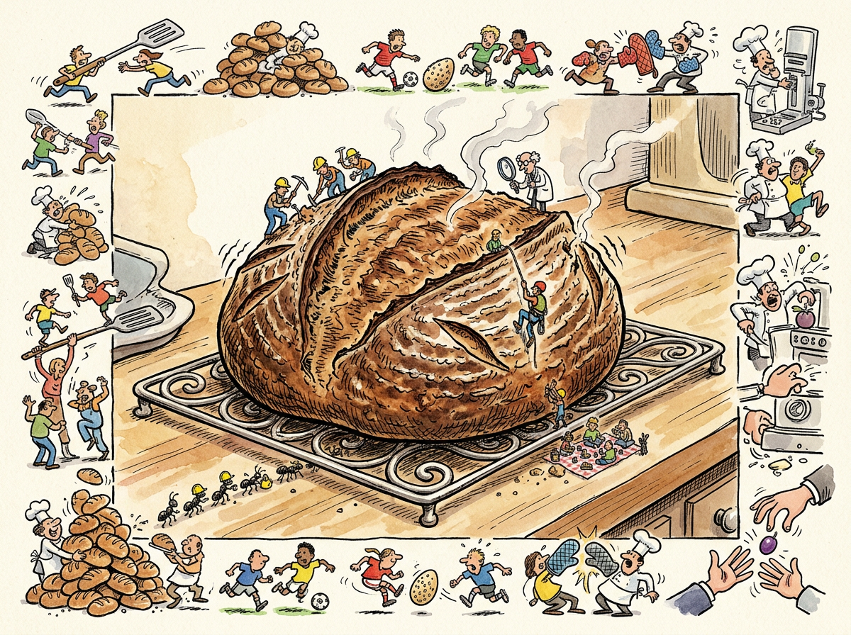 Sourdough illustration