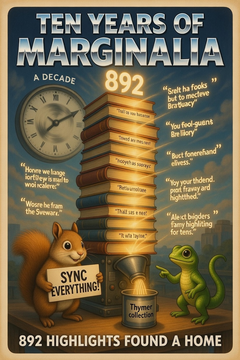Ten Years of Marginalia