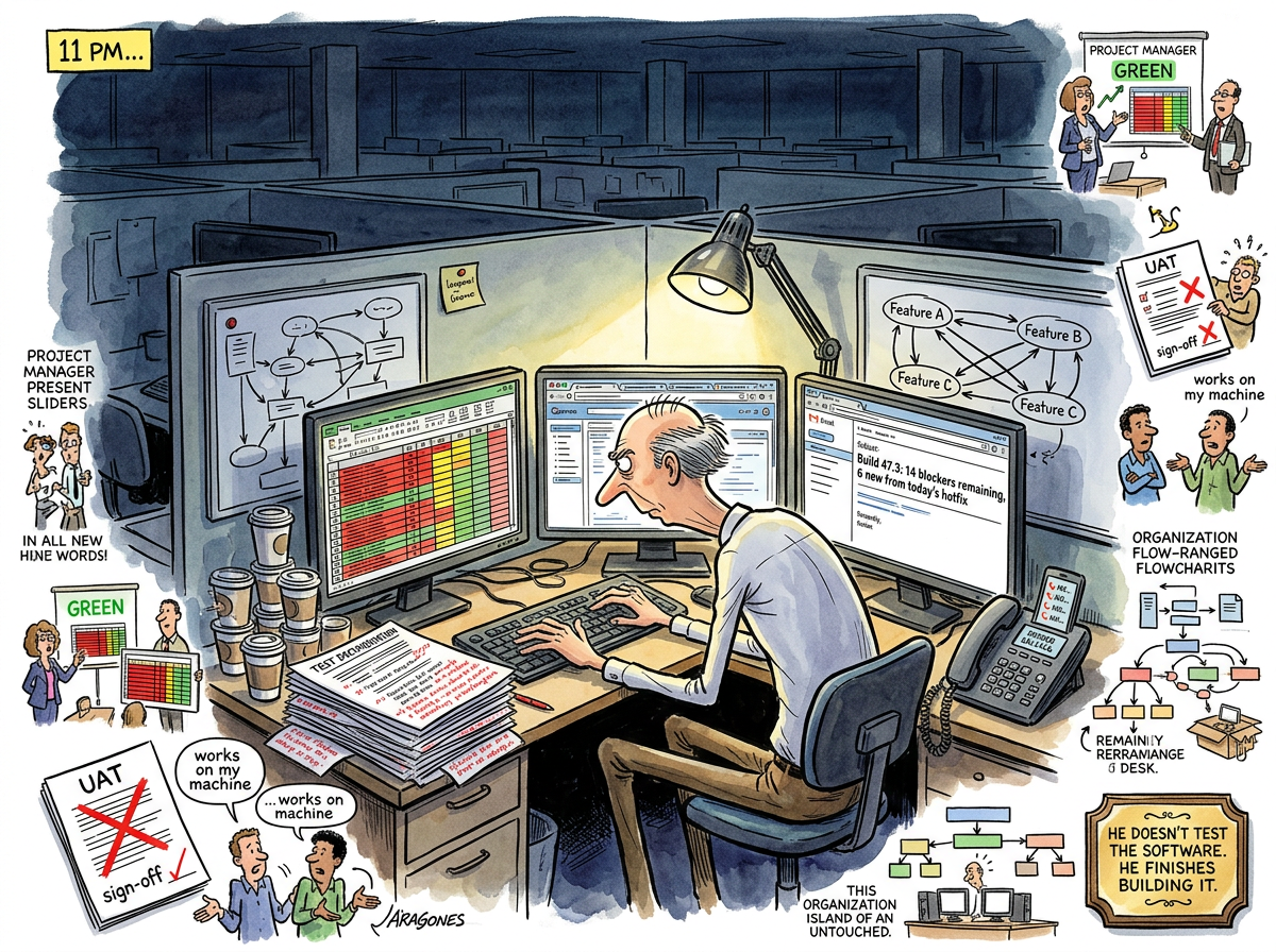 Test Coordinator illustration