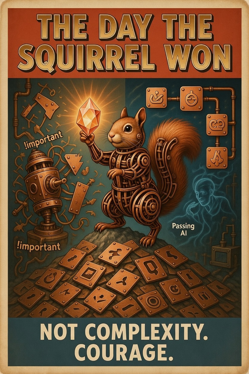 The Facelift, or The Day the Squirrel Won