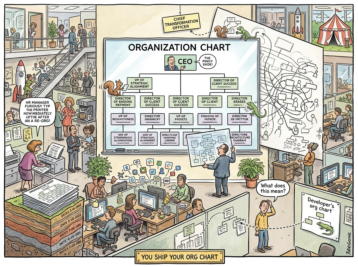 The Org Chart illustration