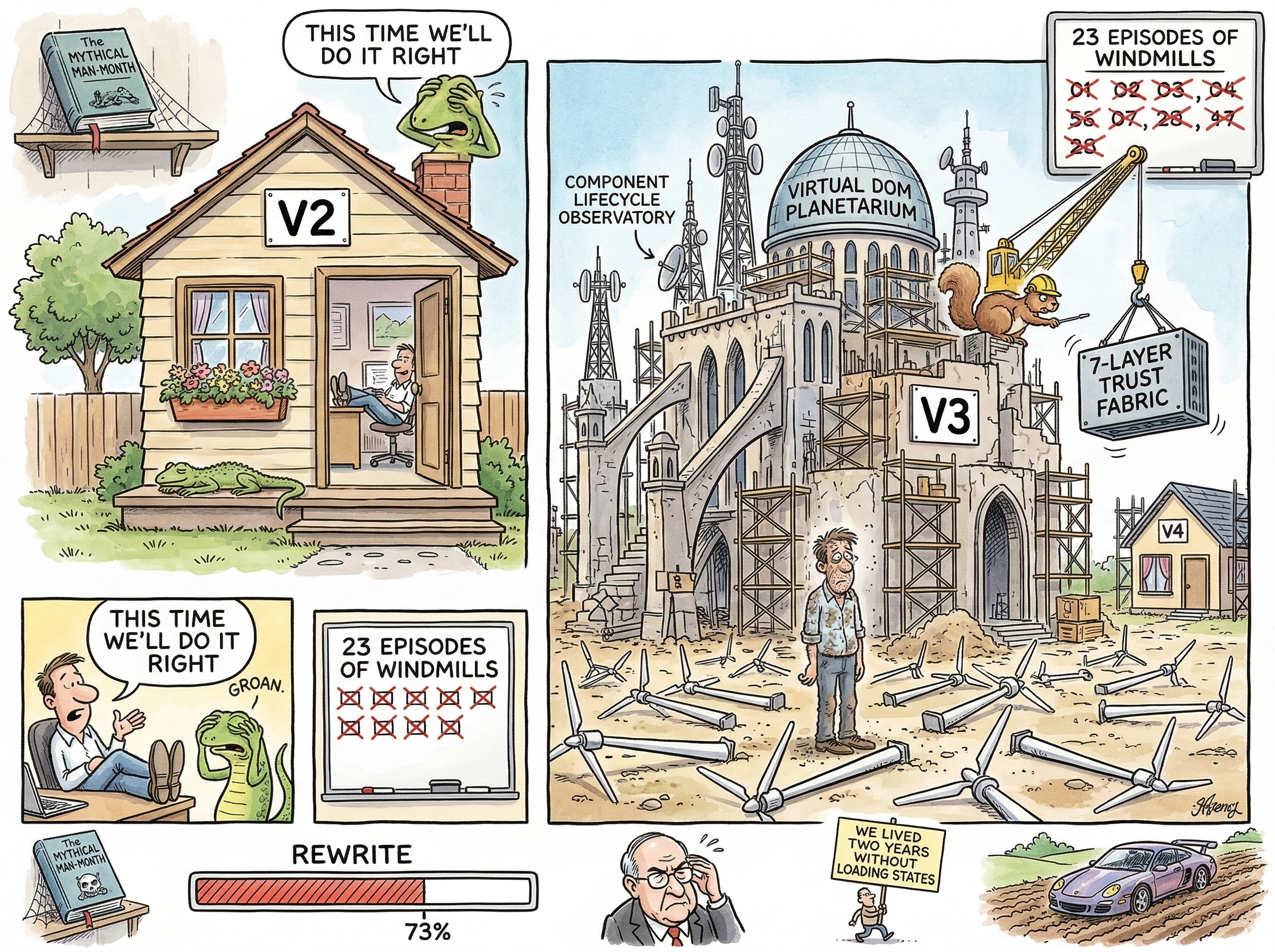 The Second System Effect illustration