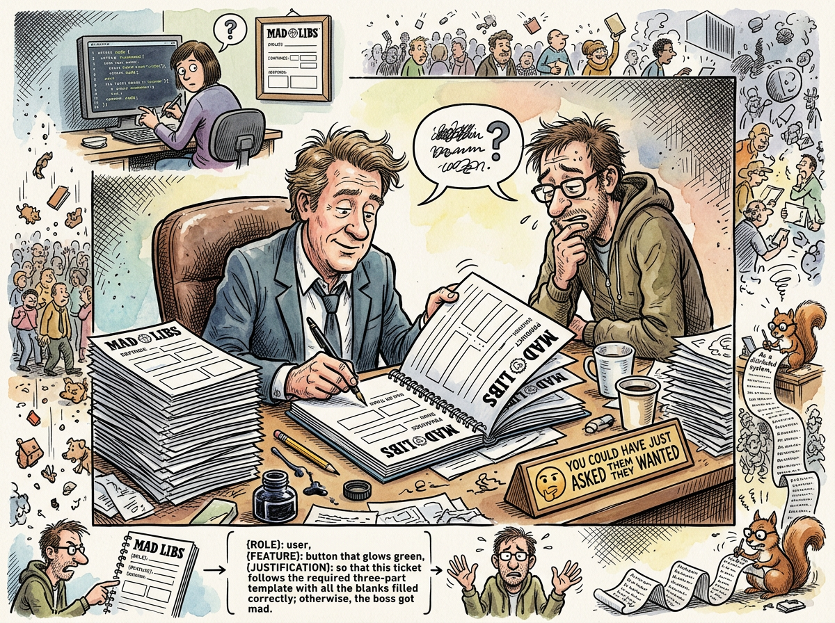 The User Story illustration