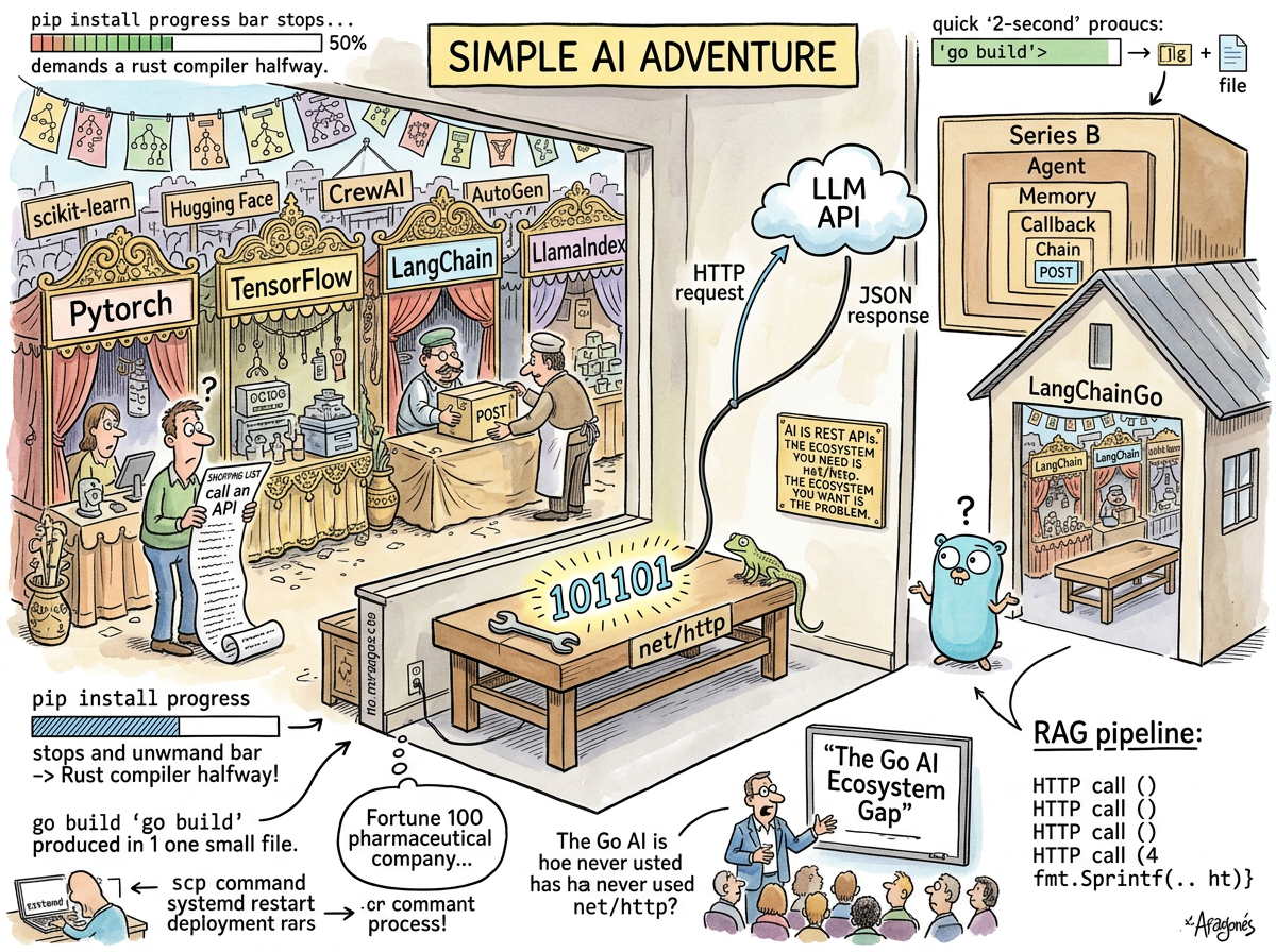 AI in Go illustration