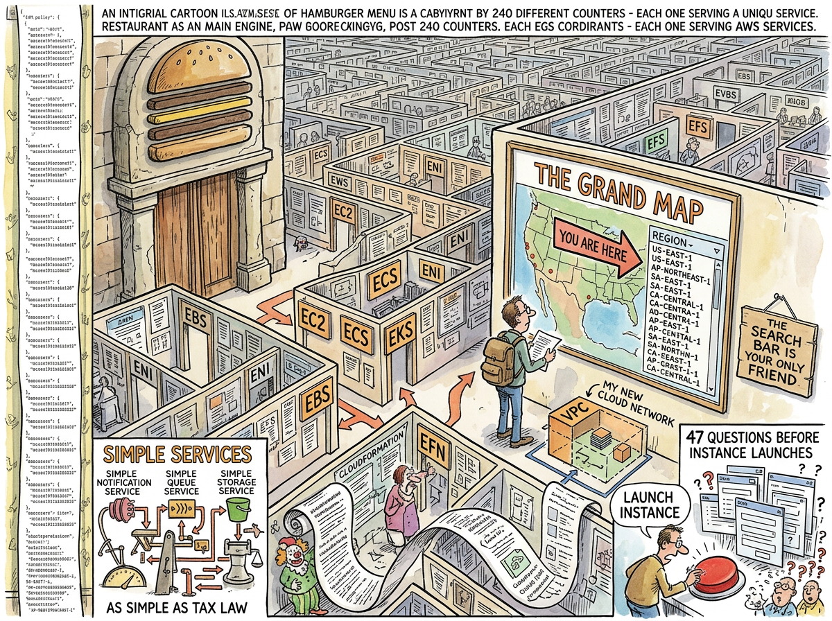 AWS Console illustration