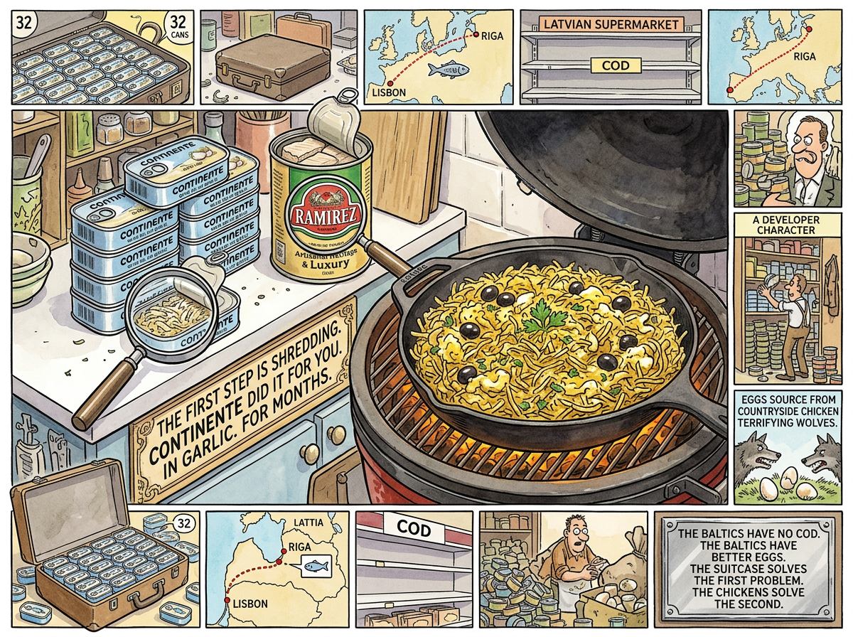 Bacalhau à Brás illustration