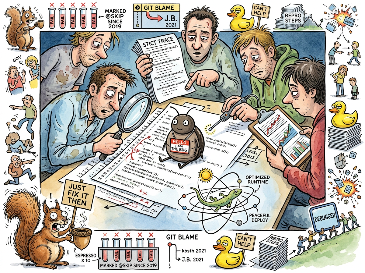 Bohrbug illustration