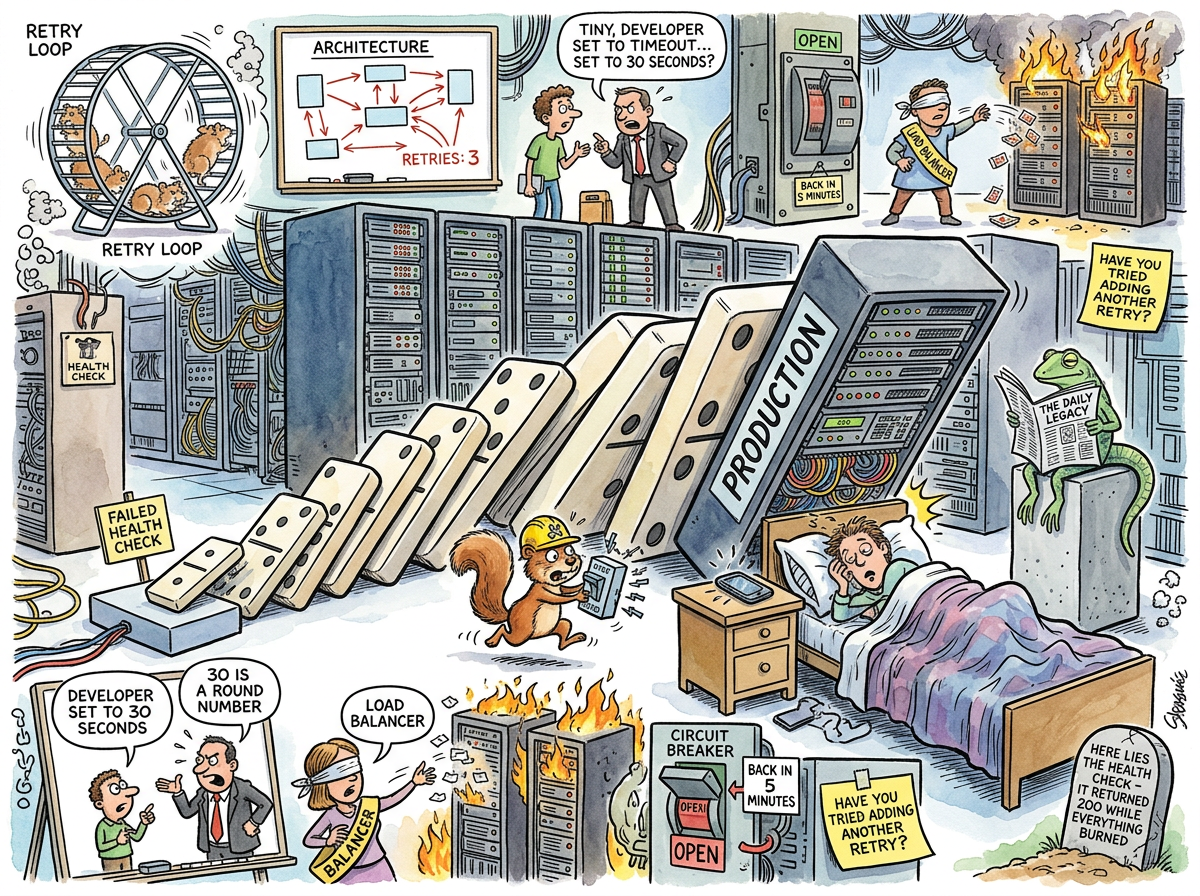 Cascading Failure illustration