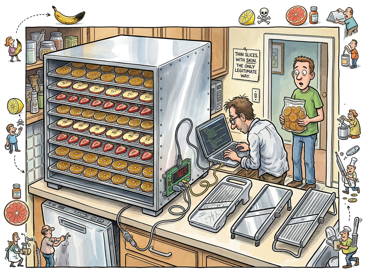 Dehydration illustration