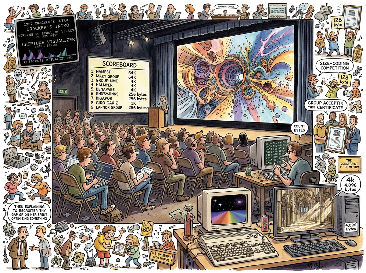 Demo Scene illustration