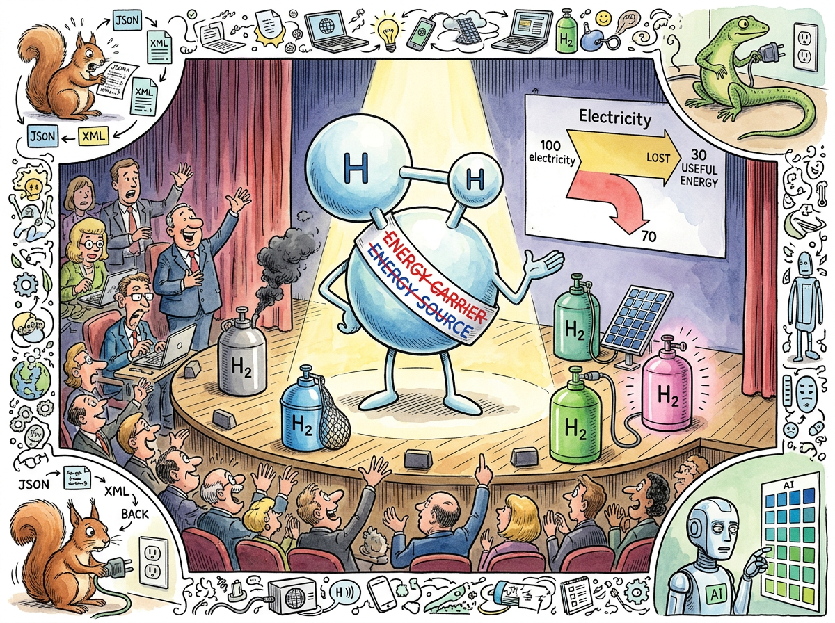 Hydrogen illustration