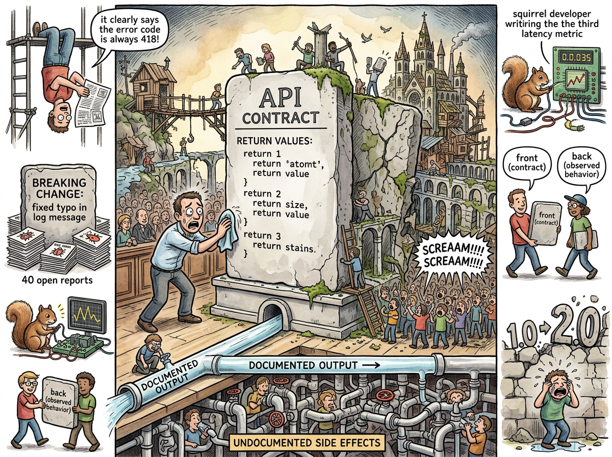 Hyrum's Law illustration