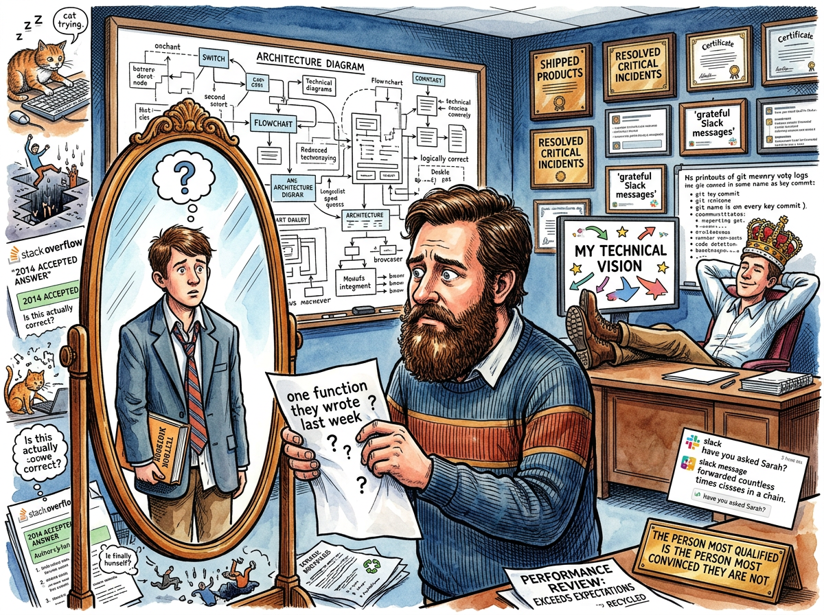 Imposter Syndrome illustration