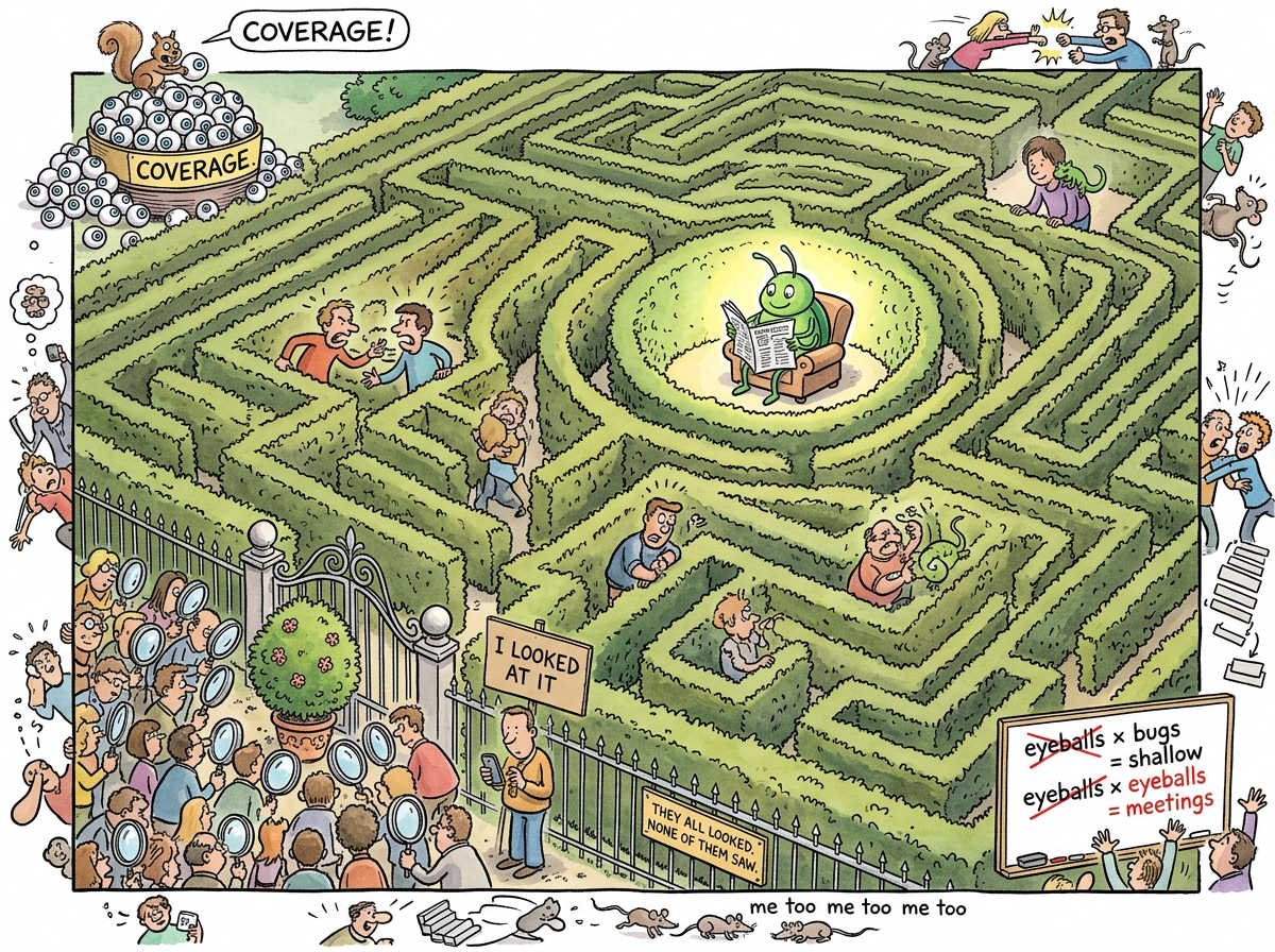 Linus's Law illustration