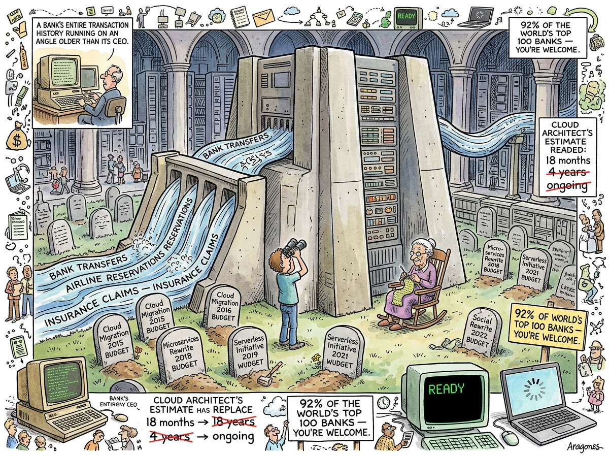 Mainframe illustration