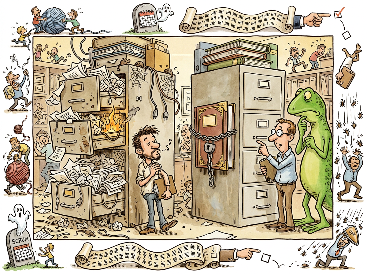 Managed Technical Debt illustration