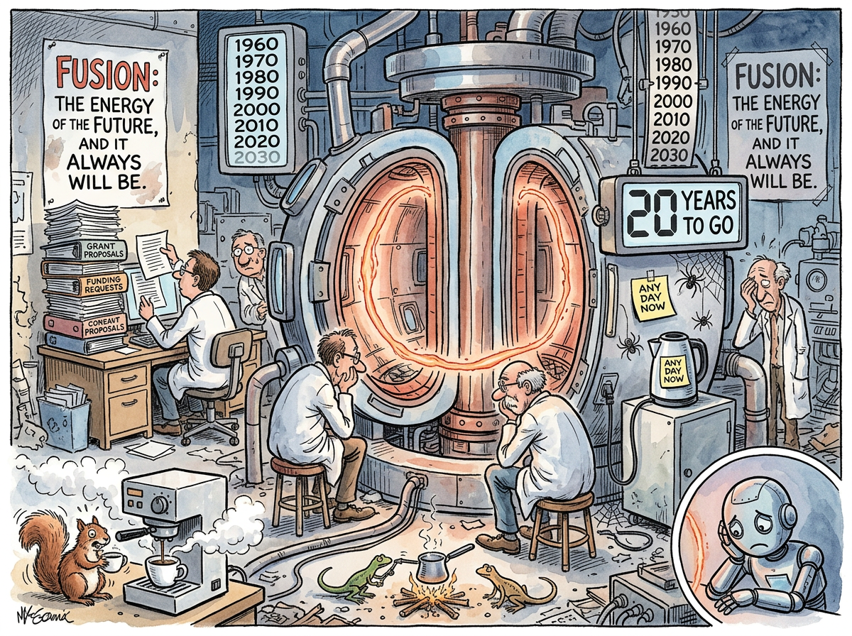 Nuclear Fusion illustration