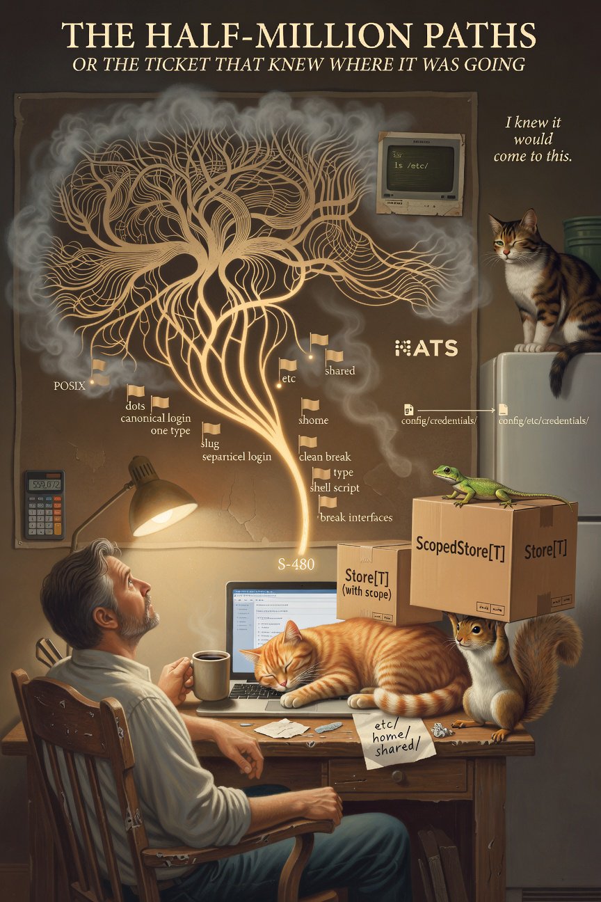 五十万条路径 — 演绎