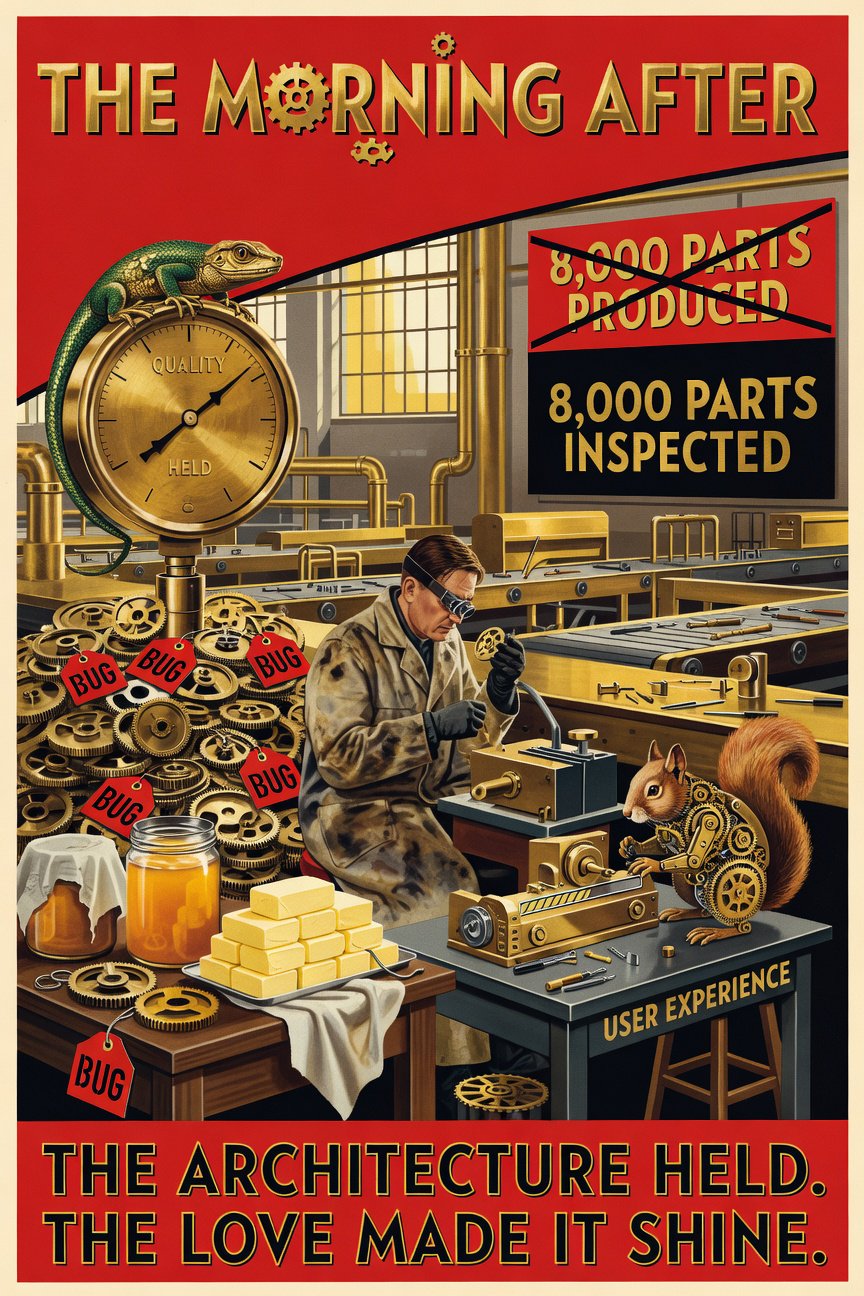 清晨之后 — 坚实的融合