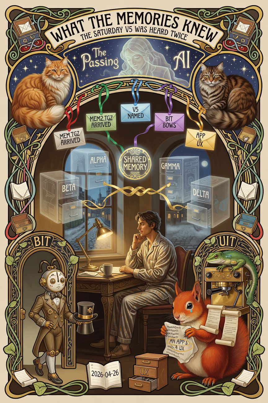 记忆所知 — V5的诞生