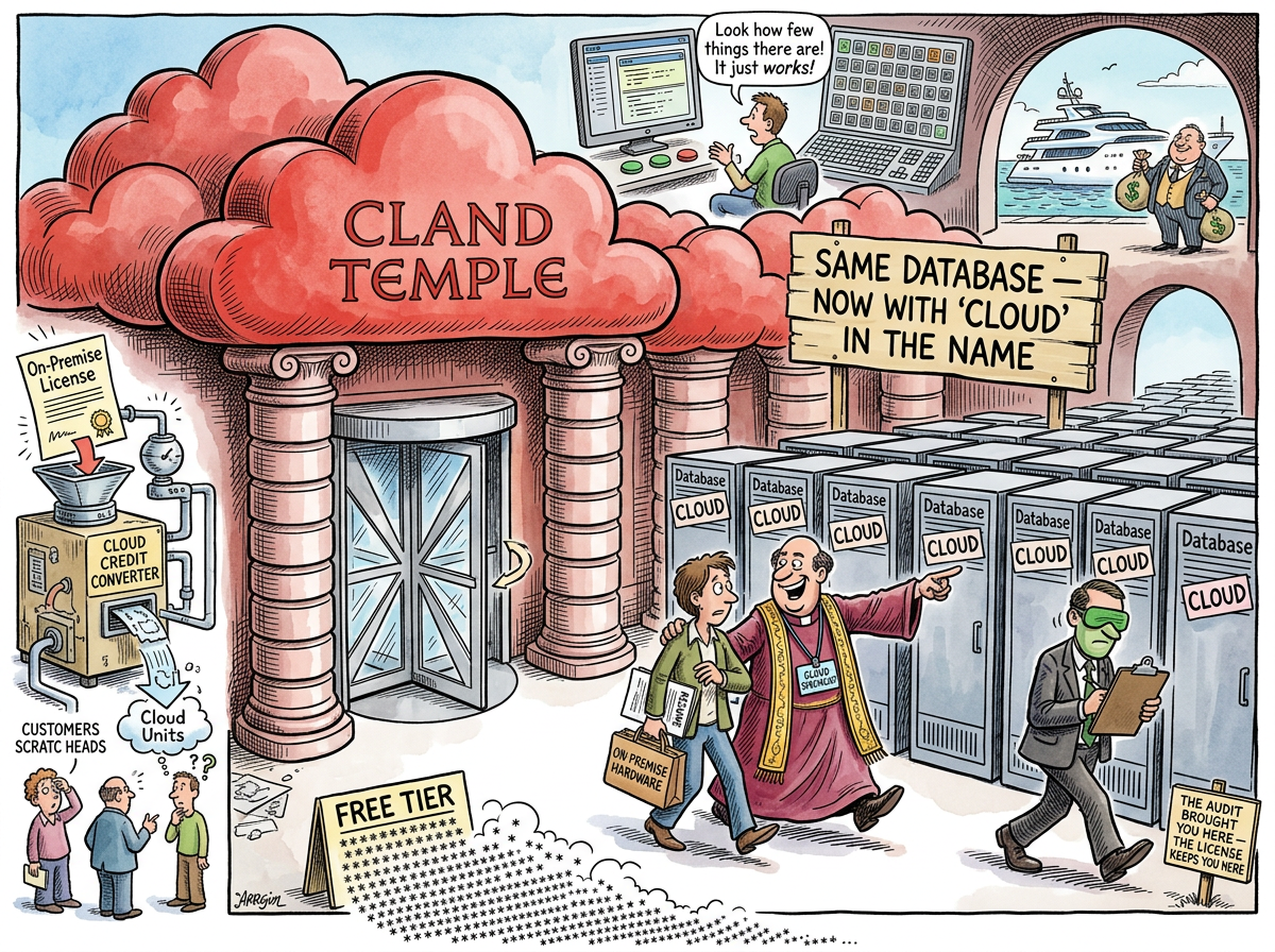 Oracle Cloud illustration