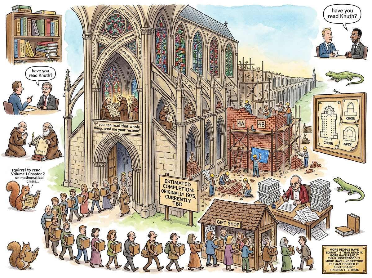 The Art of Computer Programming illustration