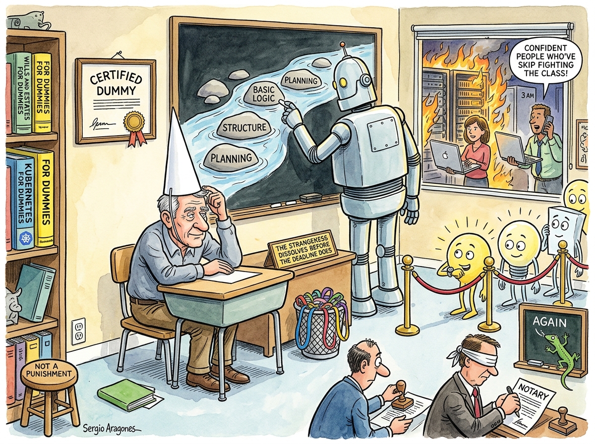 The For-Dummies Test illustration