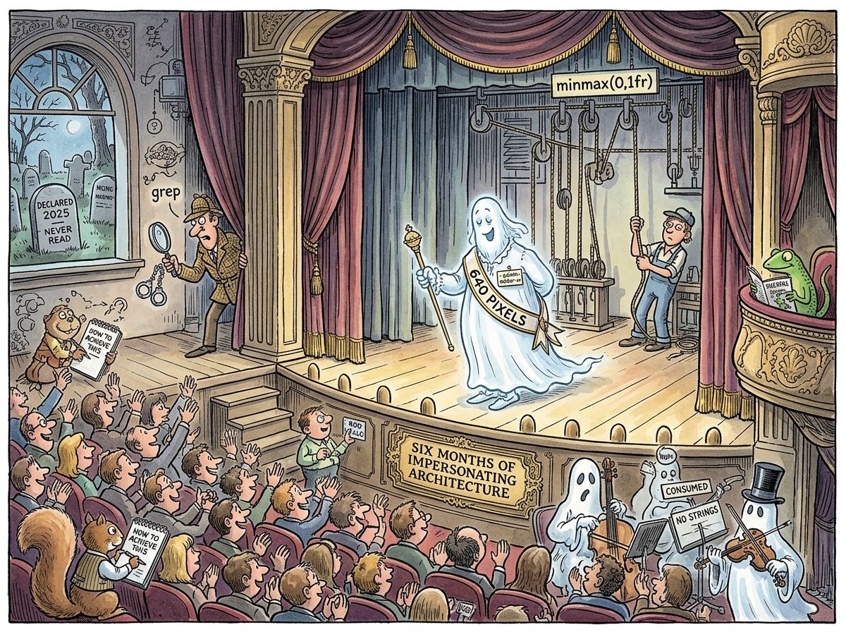 The Ghost Variable illustration