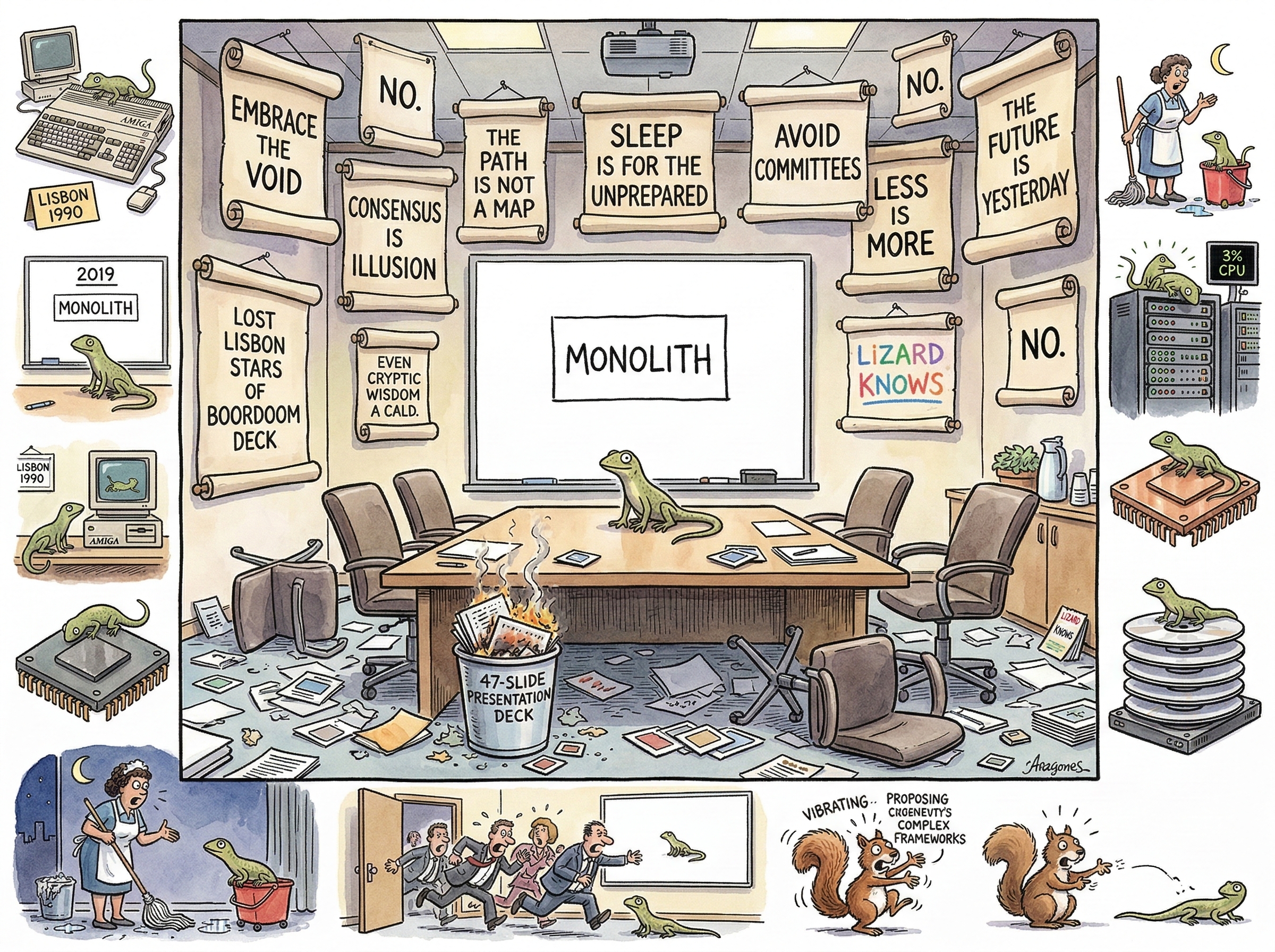 The Lizard illustration