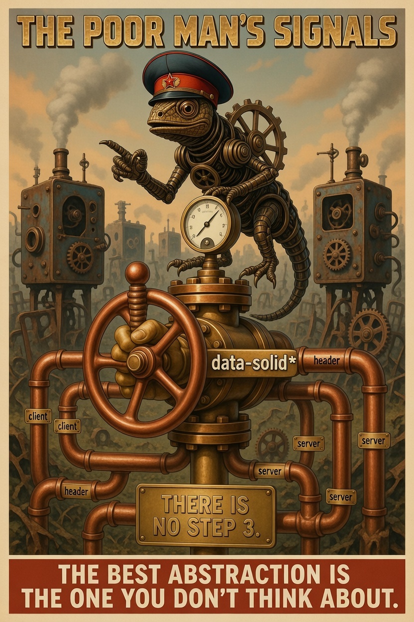 The Poor Man's Signals