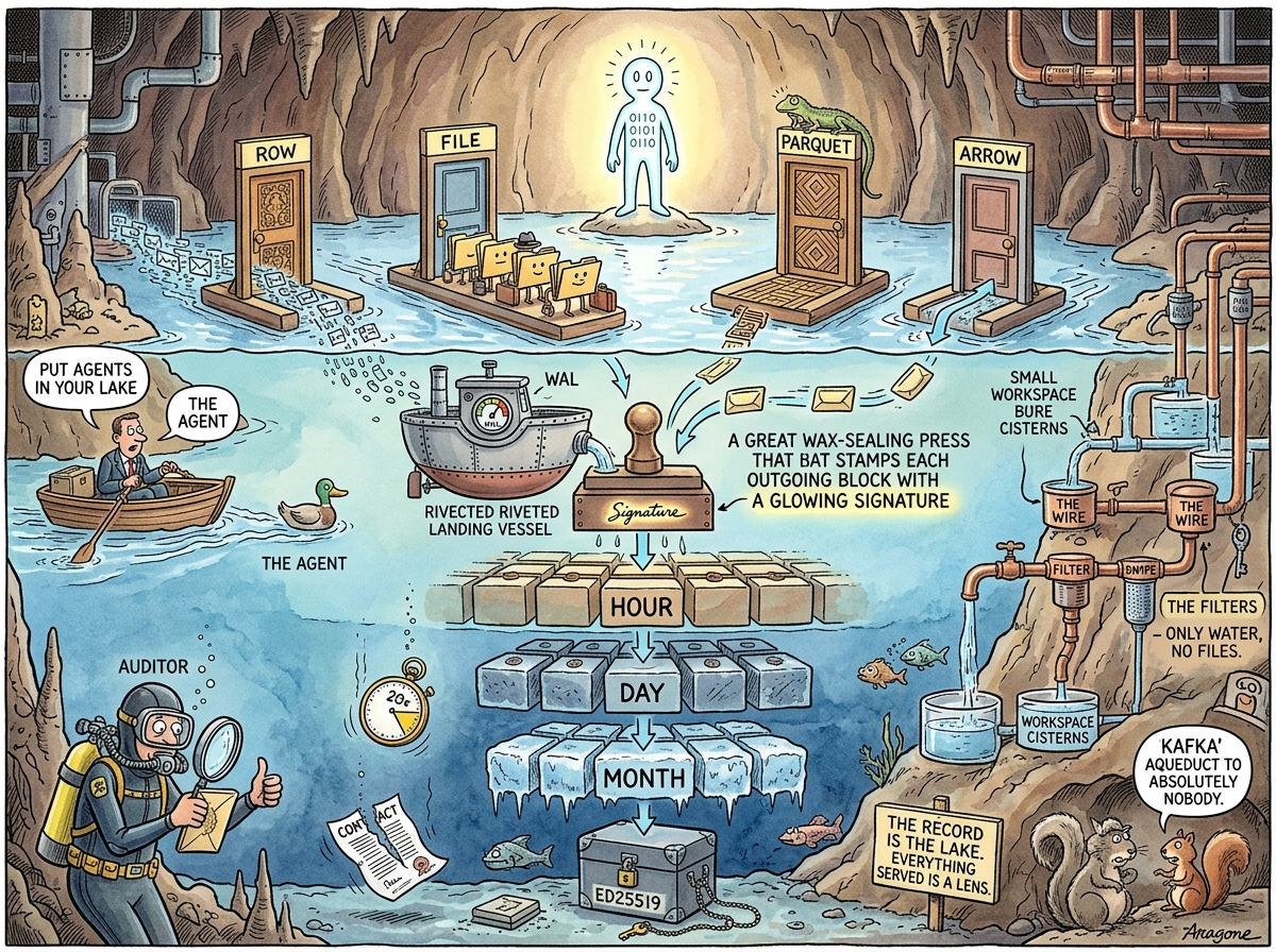 The Solid Lake illustration