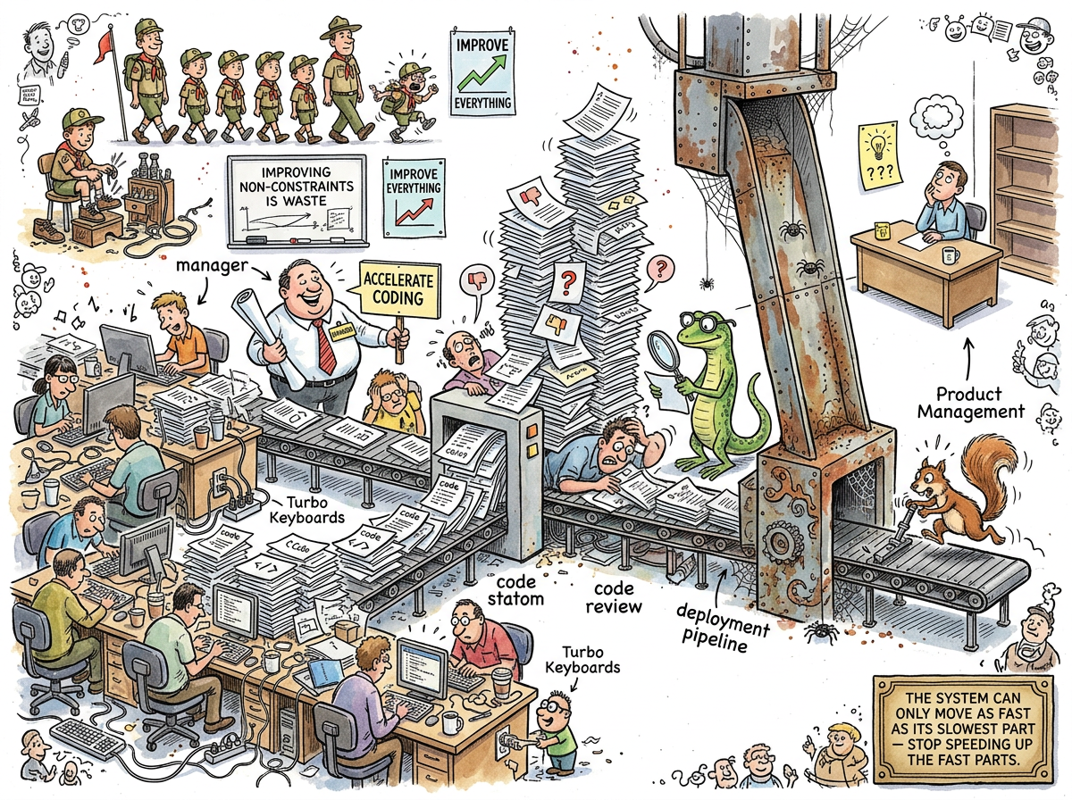 Theory of Constraints illustration